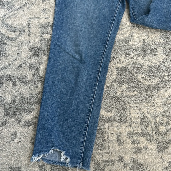 LEVI’S JEANS DENIM PANTS HIGH RISE STRAIGHT CROP SZ 28 NEW WITHOUT TAGS - Picture 6 of 6